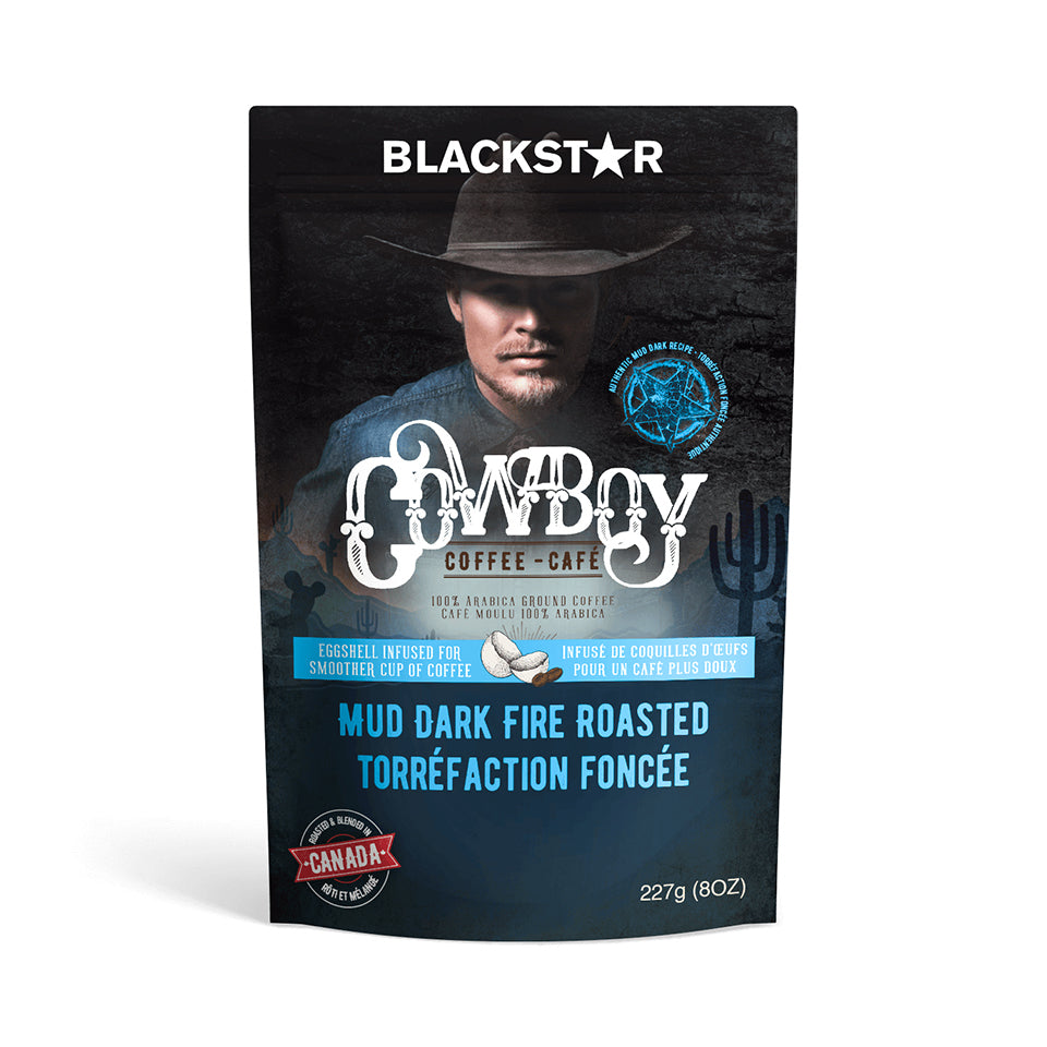 Blackstar Cowboy Coffee Package CA - Mud Dark Fire Roasted